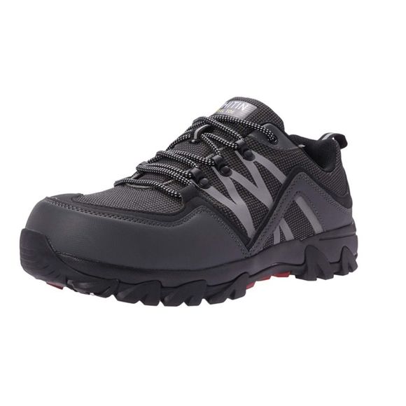 WHITIN Men's Black Hiking Boots - Picture 2 of 8
